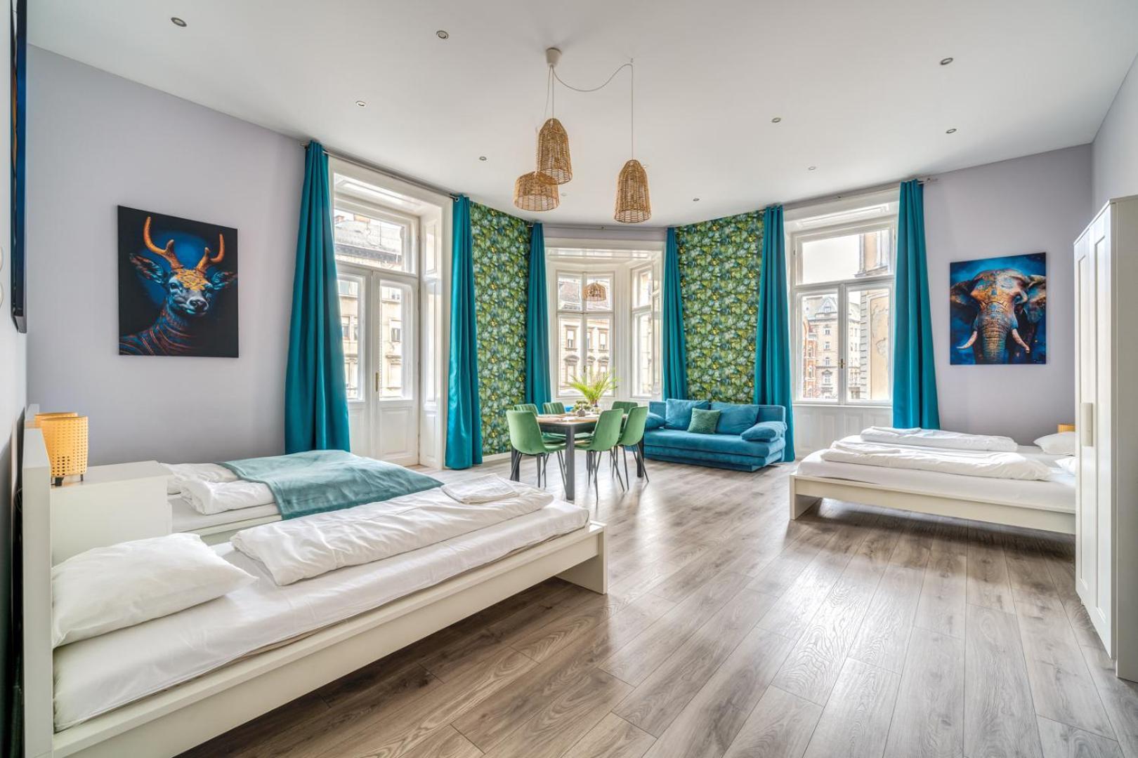Ferienwohnung Downtown Delight - Erzsebet Blvd - 13 Ppl Budapest Exterior foto